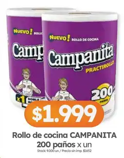 Cordiez Campananita rollo de cocina oferta