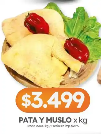 Cordiez Pata y muslo oferta