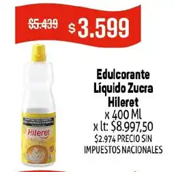 Makro Hileret edulcorante liquido zucra oferta