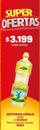 Makro Cañuelas aceite girasol oferta
