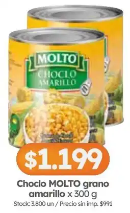 Cordiez Molto choclo amarillo oferta