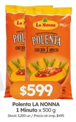 Cordiez La nonna polenta oferta
