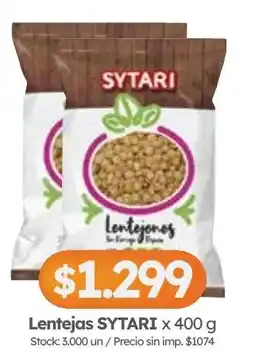 Cordiez SyTari lentejas oferta