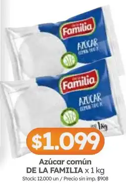 Cordiez Familia azúcar común oferta