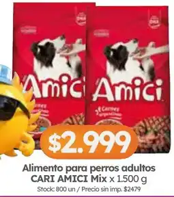 Cordiez Cari amici alimento mix para perros adultos oferta
