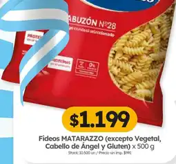 Cordiez Matarazzo fideos oferta