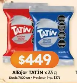 Cordiez Tatin alfajor oferta