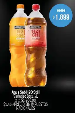Makro Aqua Sab H2O Still oferta