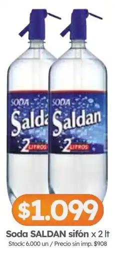 Cordiez Saldan soda oferta
