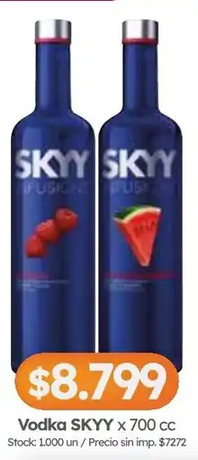 Cordiez Skyy vodka infusion oferta