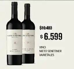 Makro Nieto senetiner vino varietales oferta
