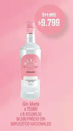 Makro Merle gin oferta