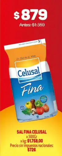 Makro Celusal sal fina oferta
