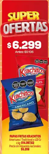 Makro Krachitos papas fritas oferta
