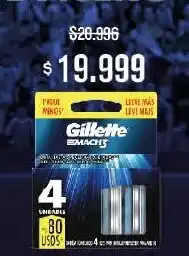 Makro Gillette mach 3 oferta