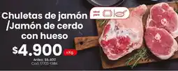 Coto Chuletas de jamón /jamón de cerdo con hueso oferta