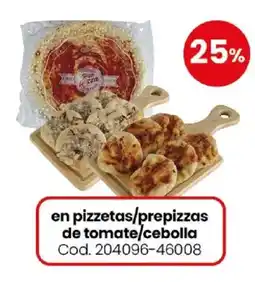 Coto En pizzetas/prepizzas de tomate/cebolla oferta