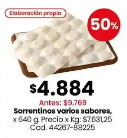 Coto Sorrentinos varios sabores oferta