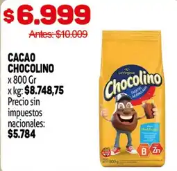Makro La virginia cacao chcololino oferta