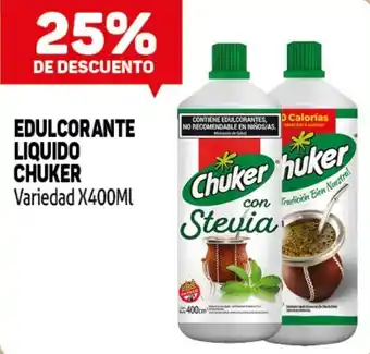 Makro Chuker edulcorante liquido oferta