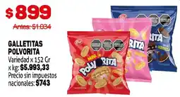 Makro Lia galletitas polvorita oferta