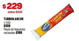 Makro Arcor turron mani oferta