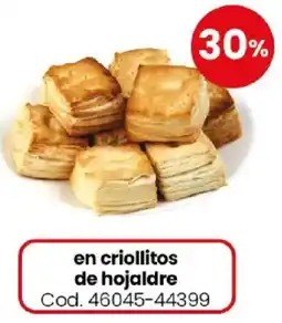 Coto En criollitos de hojaldre oferta