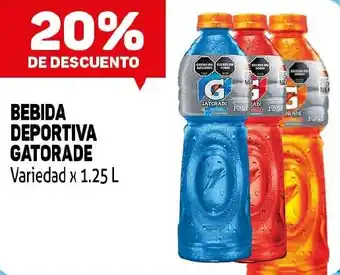 Makro Gatorade bebida deportiva variedad oferta