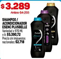 Makro Plusbelle shampoo / acondicionador esenc oferta