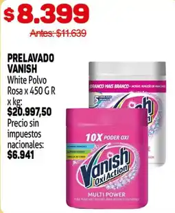 Makro Vanish prelavado oferta