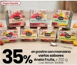 Coto Anela fruits en postre con manzana varios sabores oferta