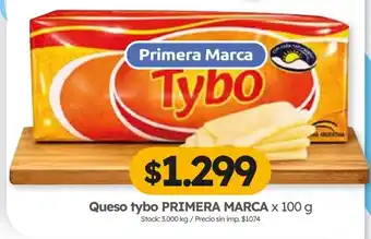 Cordiez Primera marca queso tybo oferta