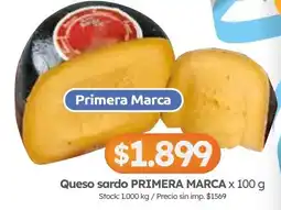 Cordiez Primera Marca queso sardo oferta