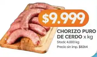Cordiez Chorizo puro de cerdo oferta
