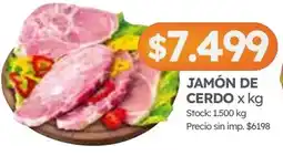 Cordiez Jamón de cerdo oferta