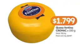 Cordiez Cremac queso fontina oferta