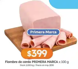 Cordiez Primera Marca fiambre de cerdo oferta