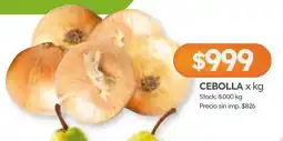 Cordiez cebolla oferta