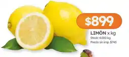 Cordiez Limón oferta