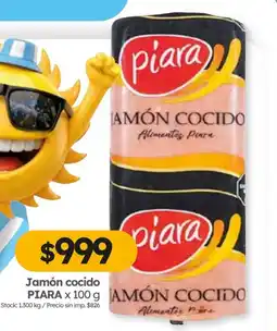 Cordiez Piara jamón cocido oferta