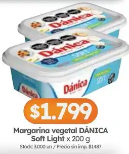 Cordiez Dánica margarina vegetal soft light oferta