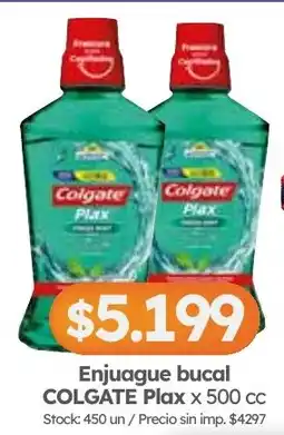 Cordiez Colgate enjuague bucal oferta