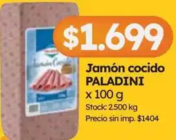 Cordiez Paladini jamón cocido oferta