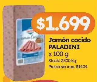 Cordiez Paladini jamón cocido oferta