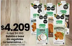 Coto La serenísima bebida a base de vegetales oferta