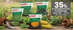 Coto Coto en chauchas/brócoli/ choclo/arvejas cong. oferta
