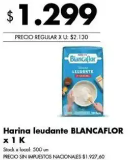 Disco Blancaflor harina leudante oferta