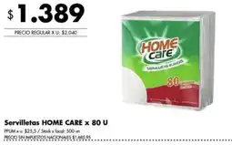 Disco Home care servilletas blancas oferta