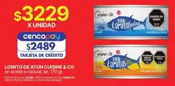 Supermercados Vea Cuisine & Co lomito de atún oferta