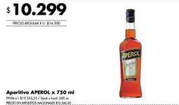 Disco Aperol aperitivo oferta